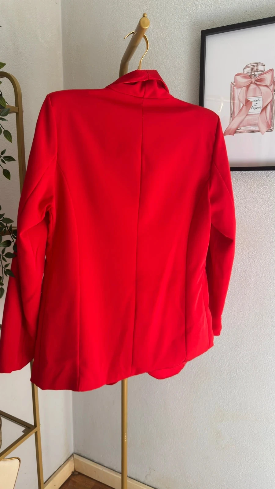 Mooie Elegante Rode Blazer "Leslie" • XL • TN276 – photo 5
